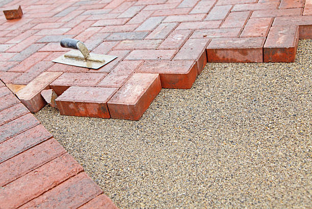 Permeable Paver Driveway in Heritage Lake, IN